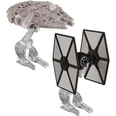 Hot Wheels Star Wars First Order Tie Fighter vs. Millennium Falcon   553487557